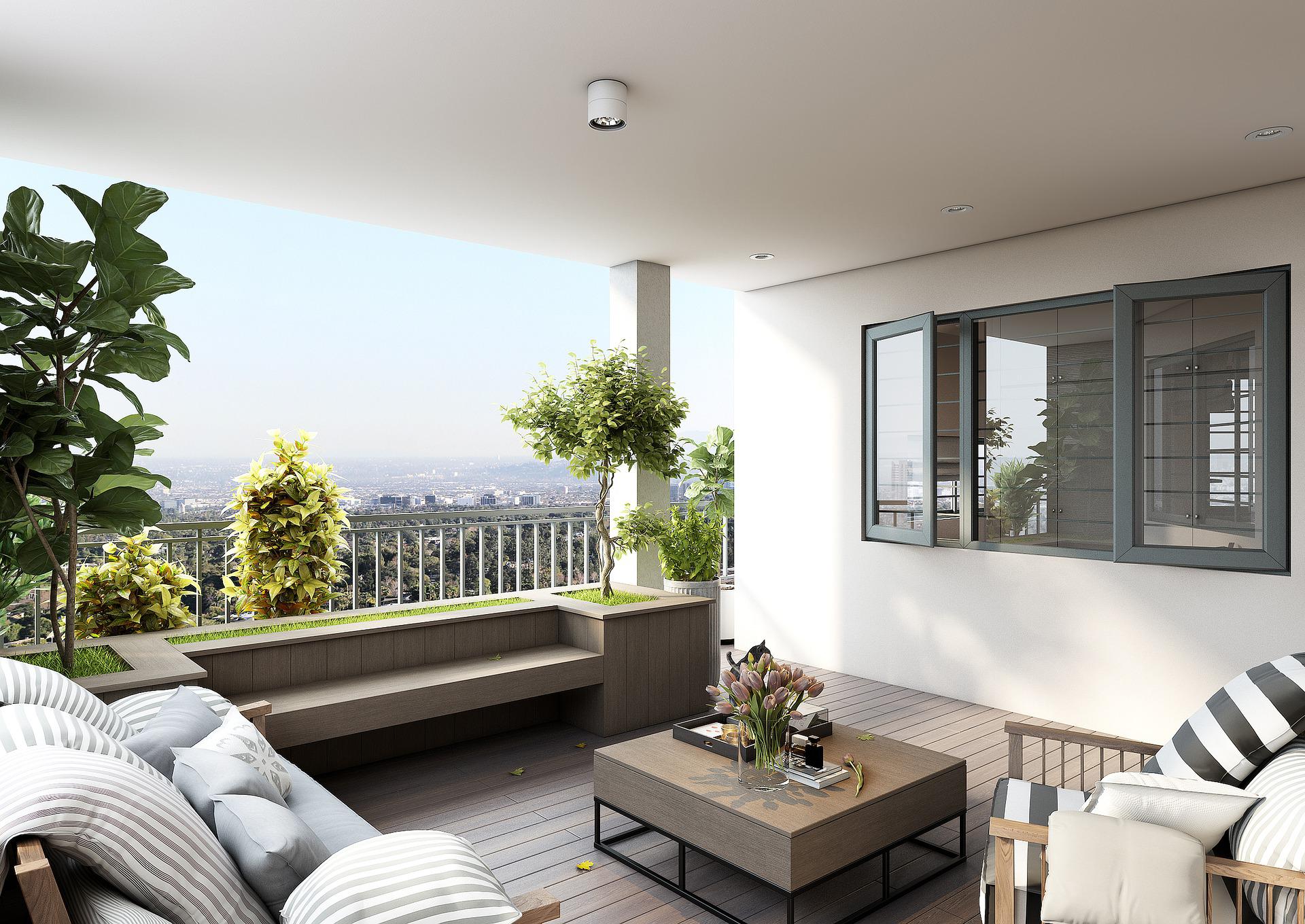 Balcon, terrasse, loggia en copropriété : ce que vous avez le droit d ...