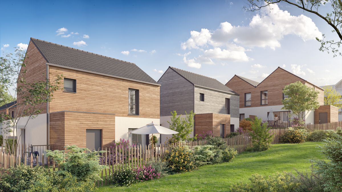 Le Clos Altis – Maisons – SAINT-GREGOIRE - Saint-Grégoire Clos Altis Pers EXT1