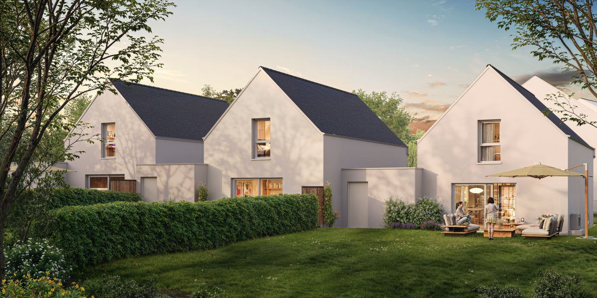 Maisons BOC&rsquo;H LOGOT – FOUESNANT - Perspective Fouesnant - Boc'h Logot maisons jaridn